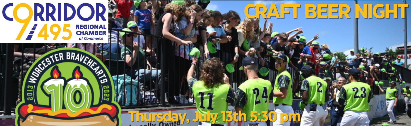 Craft Beer Night – Worcester Bravehearts